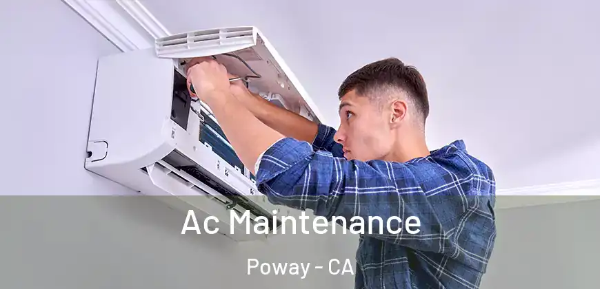 Ac Maintenance Poway - CA