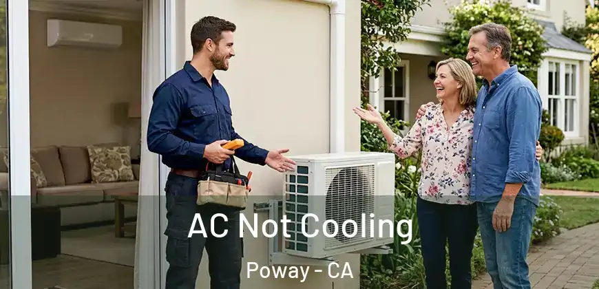 AC Not Cooling Poway - CA
