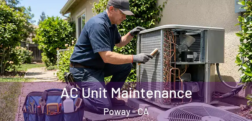 AC Unit Maintenance Poway - CA