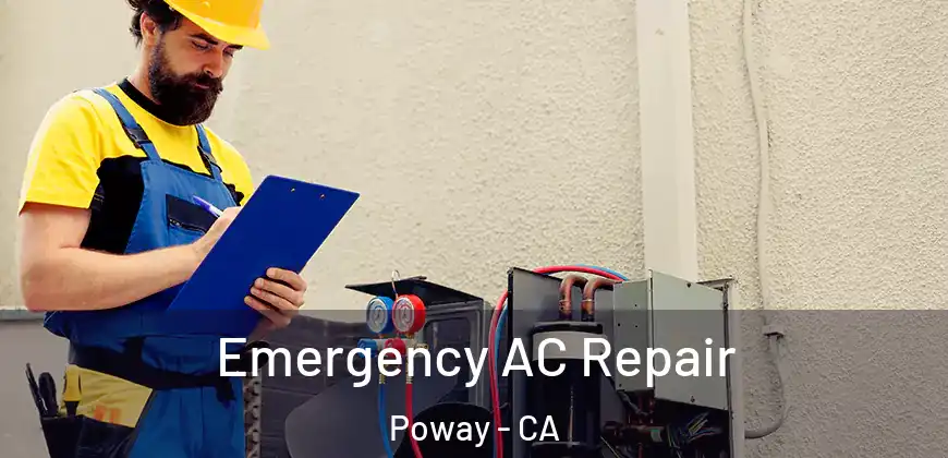 Emergency AC Repair Poway - CA