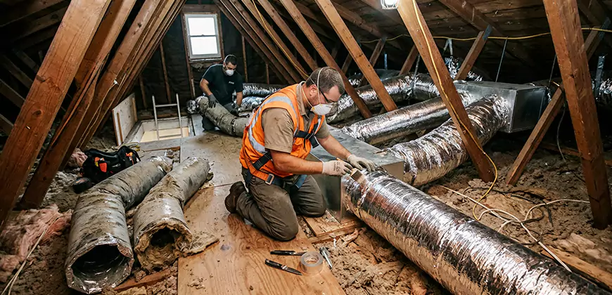 AC Duct Replacement in Poway