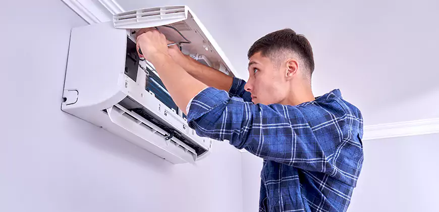 Indoor AC Unit Replacement in Poway