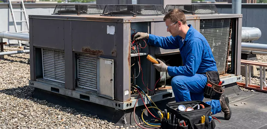 Package Unit Maintenance in Poway