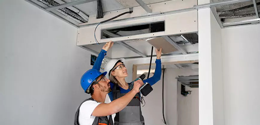 HVAC Duct Insulation Degradation in Poway