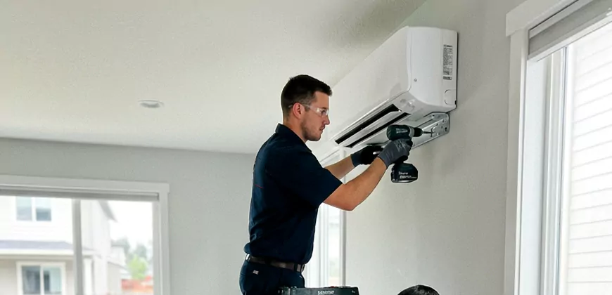 Split System Heating and Cooling Installation in Poway