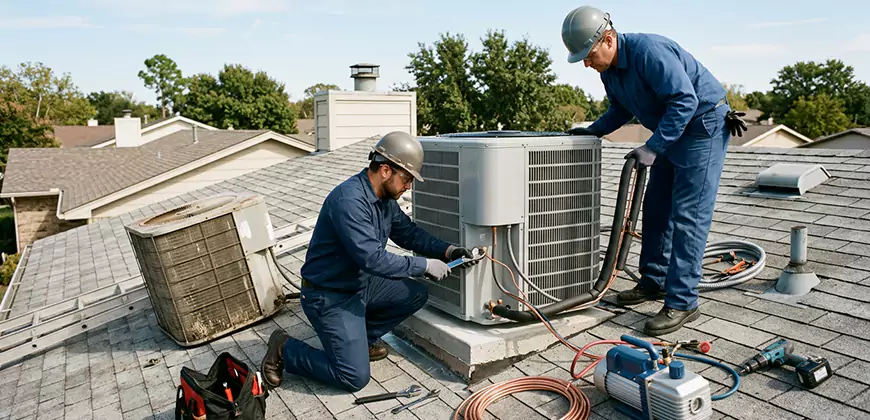 High-Efficiency Condenser Installation in Poway